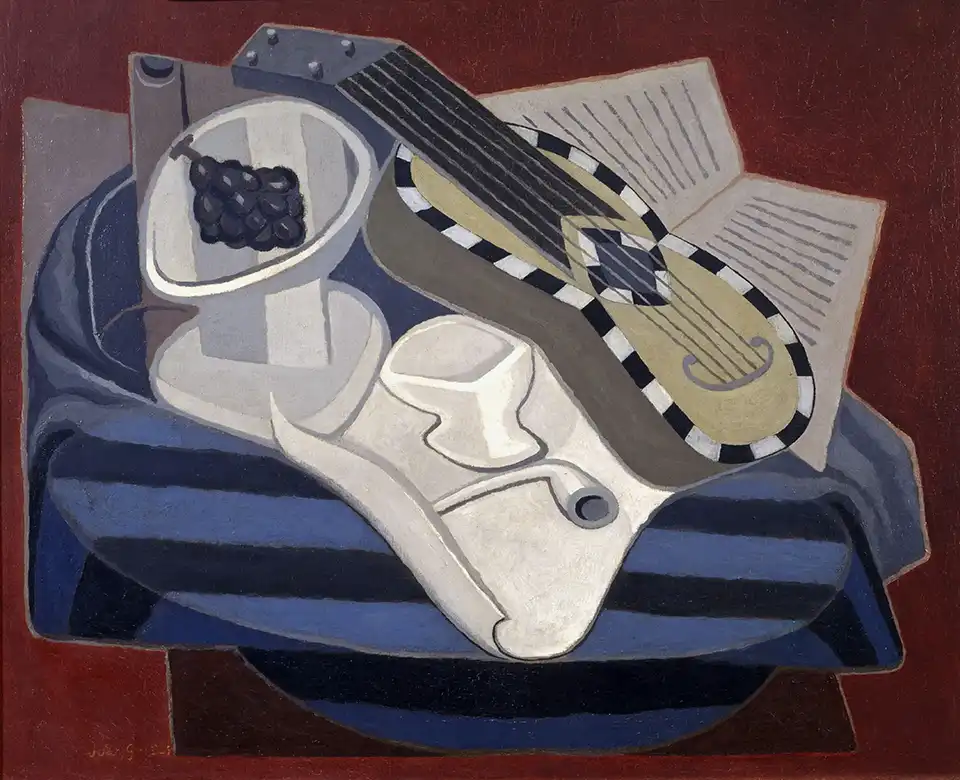 Guitar with inlays